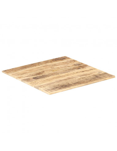 Piano Tavolo in Legno Massello di Mango 15-16 mm 60x60 cm