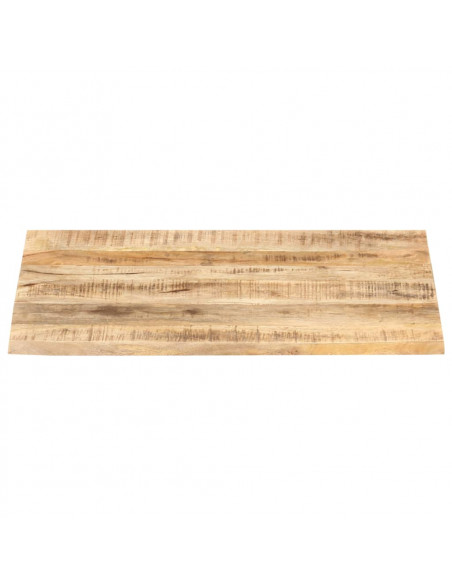 Piano Tavolo in Legno Massello di Mango 25-27 mm 70x60 cm
