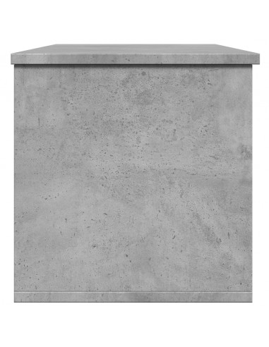 Contenitore Portaoggetti Grigio Cemento 102x35x35cm Truciolato
