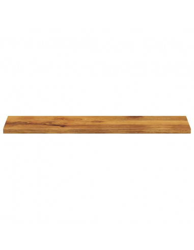 Piano per Tavolo 120x20x3,8cm Rettangolare Legno Massello Mango