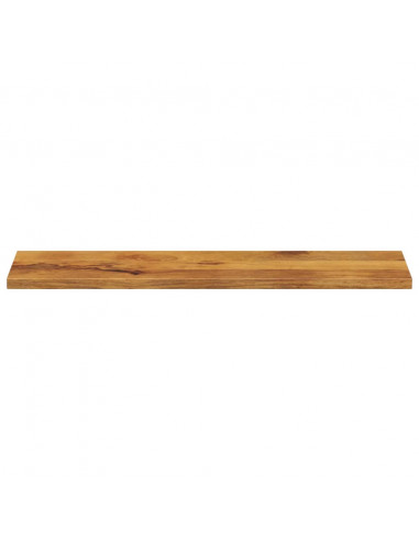 Piano per Tavolo 120x30x3,8cm Rettangolare Legno Massello Mango