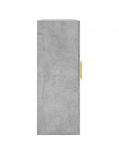 Mobili a Parete 2 pz Grigio Cemento 69,5x34x90 cm 2