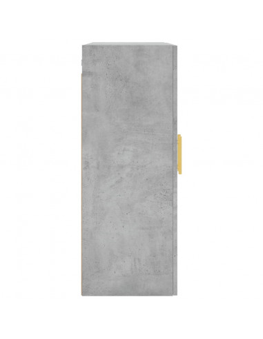 Mobili a Parete 2 pz Grigio Cemento 69,5x34x90 cm