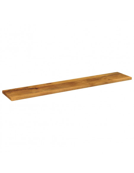 Piano per Tavolo 160x40x2,5cm Rettangolare Legno Massello Mango