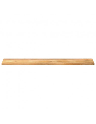 Piano per Tavolo 160x40x3,8cm Rettangolare Legno Massello Mango