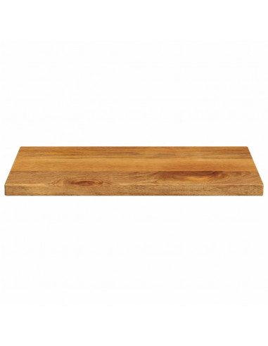 Piano per Tavolo 40x20x2,5cm Rettangolare Legno Massello Mango