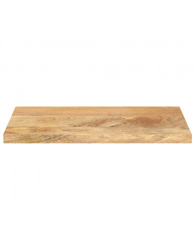 Piano per Tavolo 60x30x3,8 cm Rettangolare Legno Massello Mango