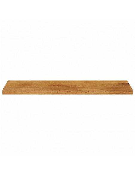 Piano per Tavolo 80x20x2,5cm Rettangolare Legno Massello Mango