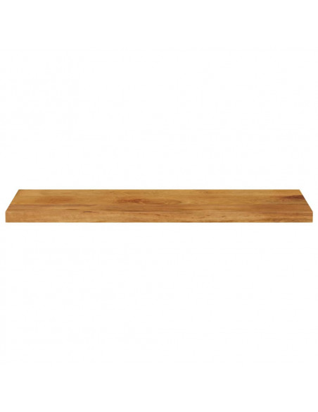 Piano per Tavolo 80x30x2,5 cm Rettangolare Legno Massello Mango