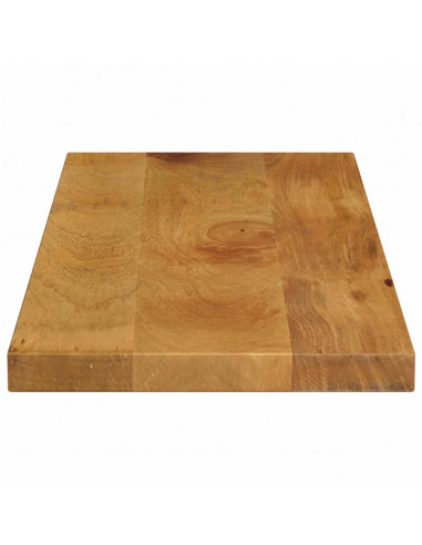 Piano per Tavolo 80x30x2,5 cm Rettangolare Legno Massello Mango