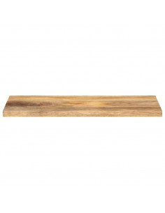 Piano per Tavolo 80x40x3,8 cm Rettangolare Legno Massello Mango 2