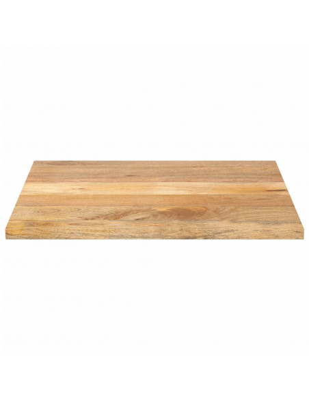 Piano per Tavolo 80x80x3,8 cm Quadrato Legno Massello di Pino