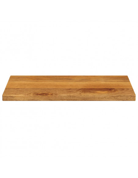 Piano per Tavolo 40x20x3,8 cm Rettangolare Legno Massello Mango