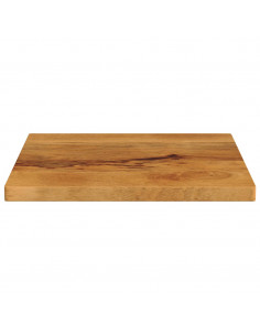 Piano per Tavolo 40x40x3,8 cm Quadrato Legno Massello di Pino 2