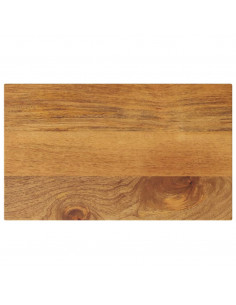 Piano per Tavolo 50x30x2,5 cm Rettangolare Legno Massello Mango 2