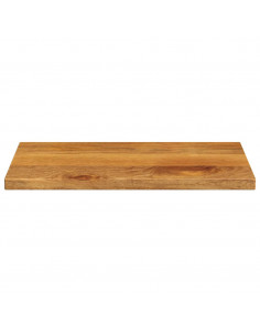 Piano per Tavolo 50x30x2,5 cm Rettangolare Legno Massello Mango 2
