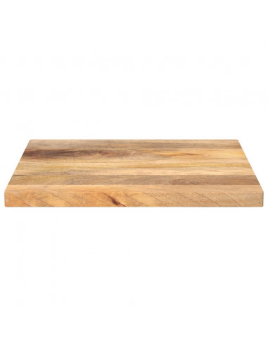 Piano per Tavolo 50x50x2,5 cm Quadrato Legno Massello di Pino