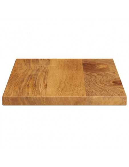 Piano per Tavolo 60x20x2,5cm Rettangolare Legno Massello Mango