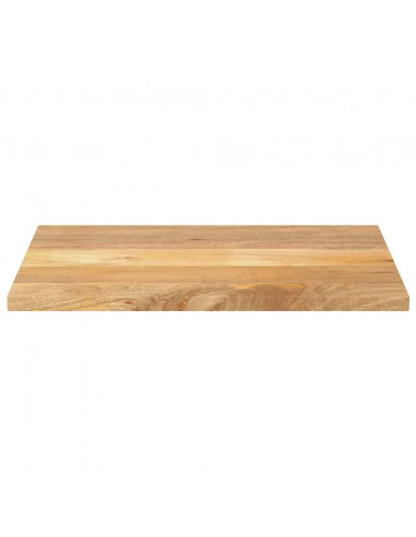 Piano per Tavolo 70x60x2,5 cm Rettangolare Legno Massello Mango