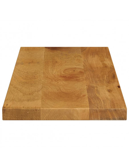 Piano per Tavolo 90x20x2,5 cm Rettangolare Legno Massello Mango
