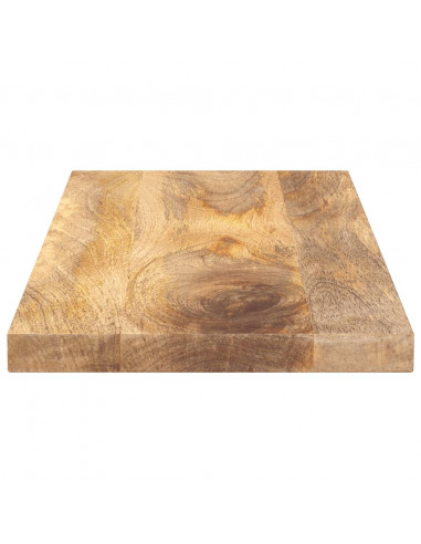 Piano per Tavolo 90x30x3,8 cm Rettangolare Legno Massello Mango