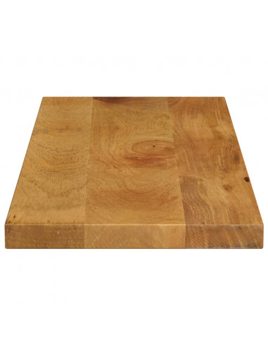 Piano per Tavolo 90x40x3,8 cm Rettangolare Legno Massello Mango