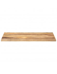 Piano Tavolo 100x50x2,5 cm Rettangolare Legno Massello di Pino 2