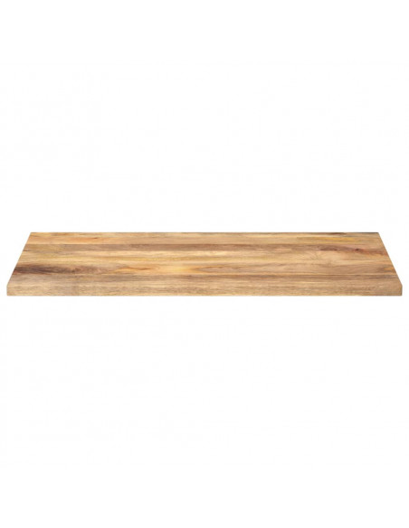 Piano Tavolo 100x50x2,5 cm Rettangolare Legno Massello di Pino