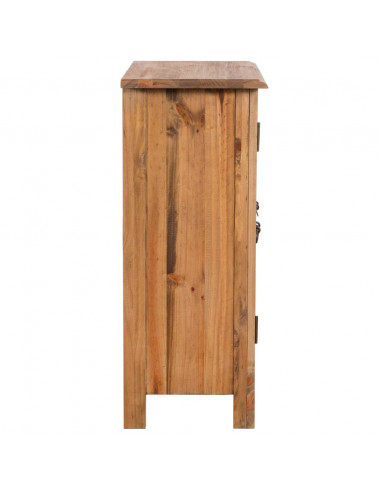 Mobile da Bagno in Legno Massello di Pino 59x32x80 cm