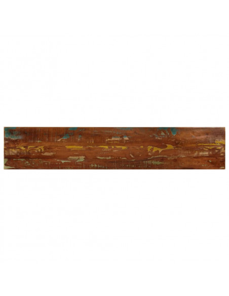 Piano Tavolo 180x30x2,5 cm Rettangolare in Massello di Recupero