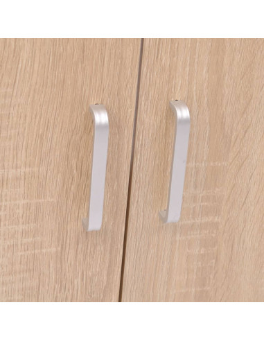 Set Mobili da Bagno con Lavabo 3 pz Beige