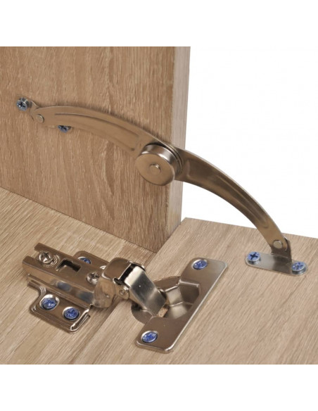 Mobili da Bagno con Lavabo Set 8 pz Beige