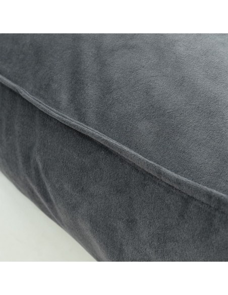 Madison Cuscino per Cani Velvet 120x90x15 cm Grigio