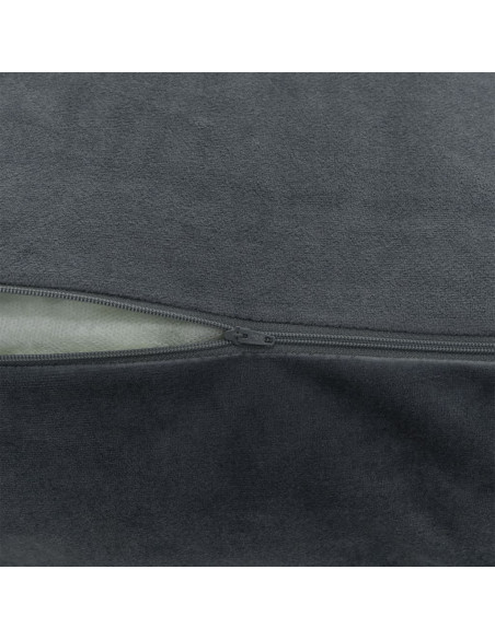 Madison Cuscino per Cani Velvet 120x90x15 cm Grigio