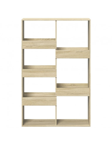 Libreria Rovere Sonoma 100x33x155,5 cm in Legno Multistrato