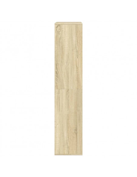 Libreria Rovere Sonoma 100x33x155,5 cm in Legno Multistrato