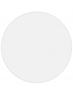 Protezione Tavolo Opaca Ø 90 cm 2 mm in PVC 2