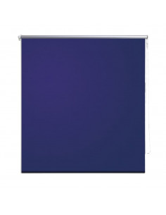 Tenda a rullo oscurante buio totale 80 x 175 cm blu marino 2