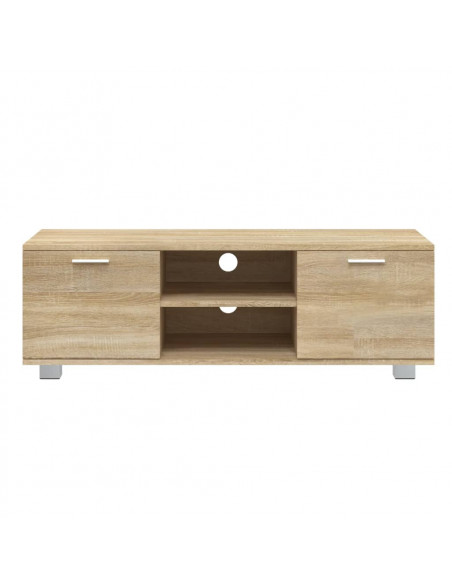 Mobile per TV Rovere Sonoma 120x40,5x35 cm Legno Multistrato