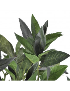 Albero di Alloro Artificiale con Vaso 120 cm 2