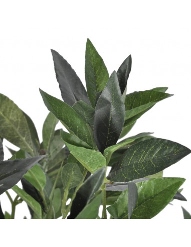 Albero di Alloro Artificiale con Vaso 120 cm