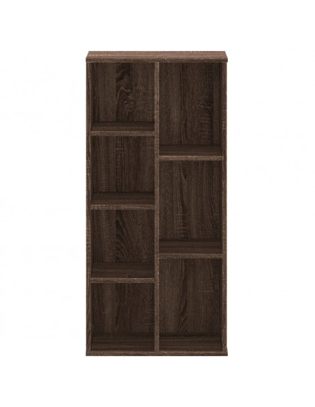 Libreria Rovere Marrone 50x25x105 cm in Legno Multistrato