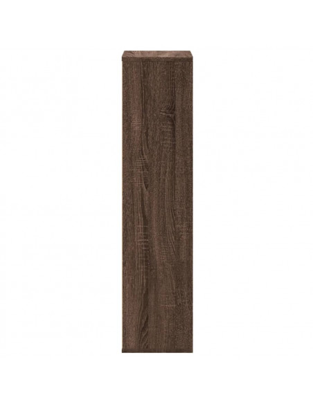 Libreria Rovere Marrone 50x25x105 cm in Legno Multistrato