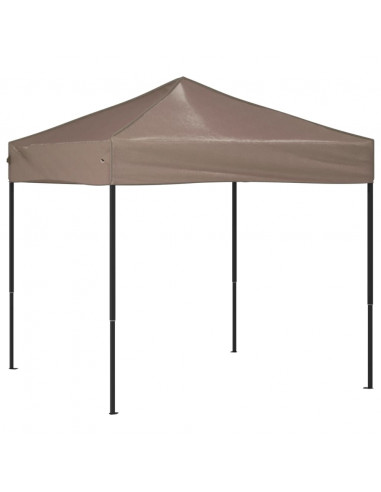 Tenda per Feste Pieghevole Tortora 2x2 m