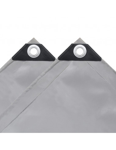 Telone 650 g/m² 1,5x20 m Grigio