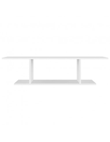 Mobile Porta TV a Parete Bianco 103x30x26,5 cm