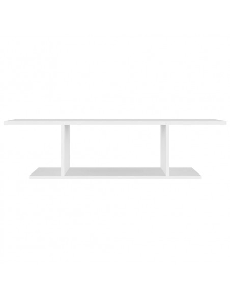 Mobile Porta TV a Parete Bianco 103x30x26,5 cm