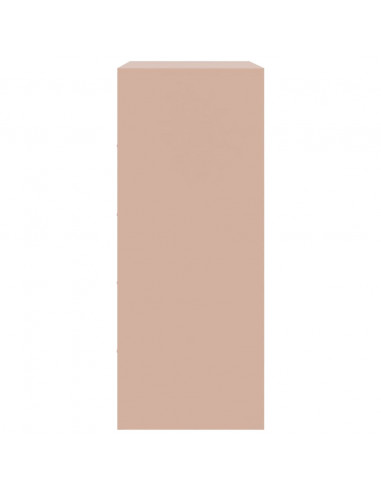 Credenza Rosa 67x39x95 cm in Acciaio