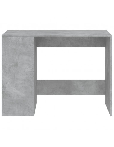 Scrivania Grigio Cemento 102x50x75 cm in Legno Multistrato