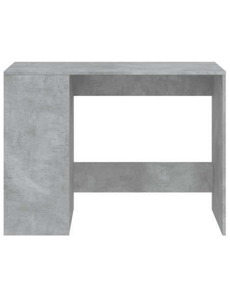 Scrivania Grigio Cemento 102x50x75 cm in Legno Multistrato